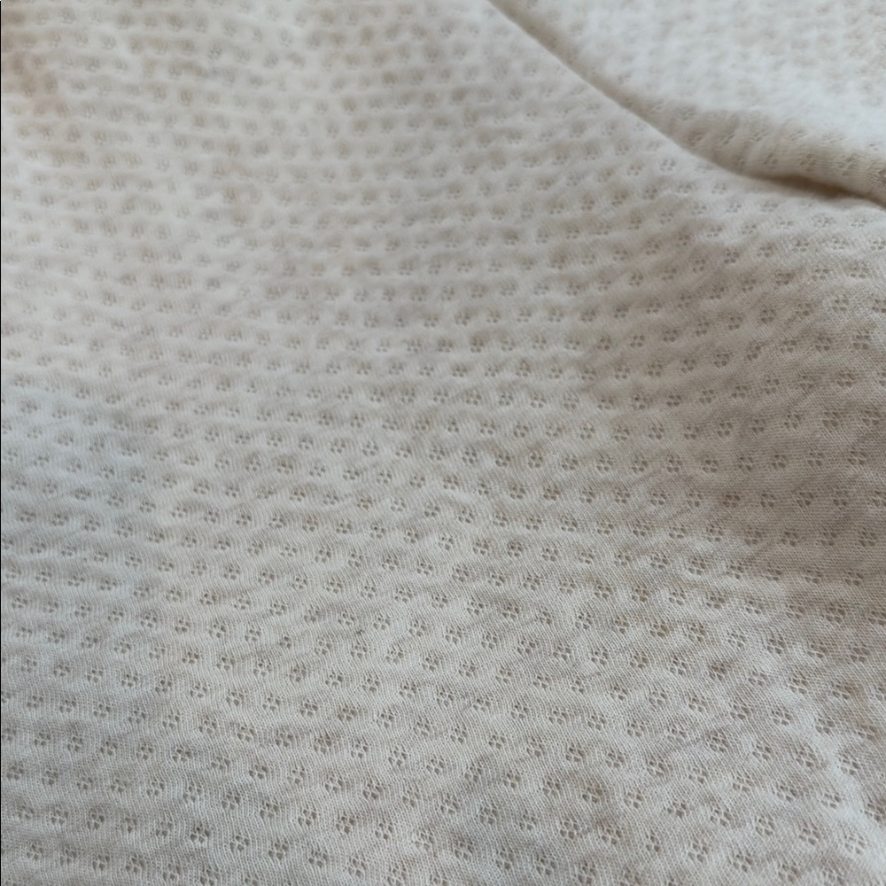 NEW Aerie Cream Textured Pants….joggers - Picture 6 of 6